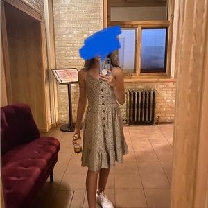 Cheetah print dress with buttons,from Marshall’s.